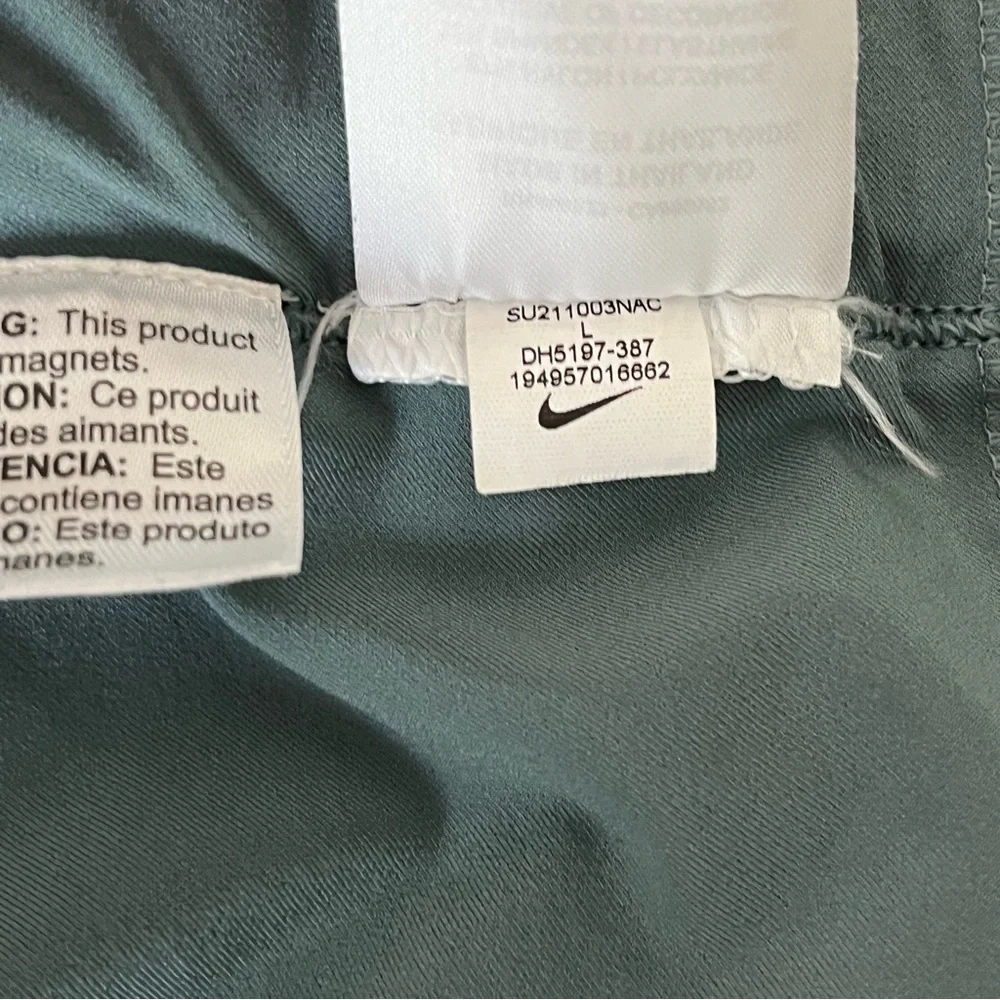 NIKE x Naomi Osaka sz L Utility Tennis Shorts Hasta Blue DH5197 Paper Bag  Waist - Picture 4 of 12